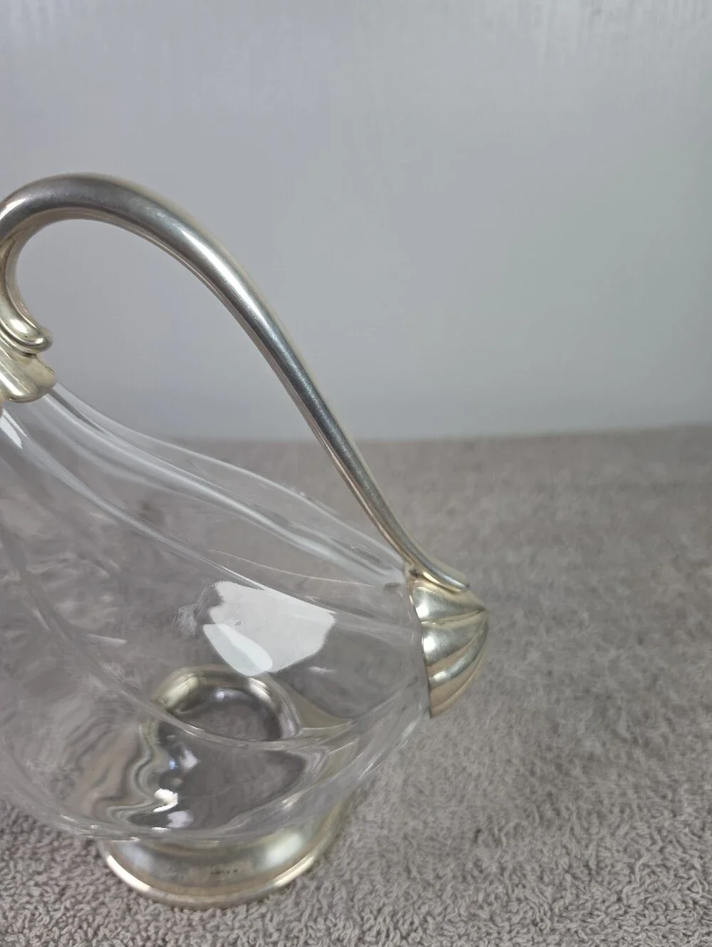 Vintage Duck Shaped Wine Decantor Or Claret Jug